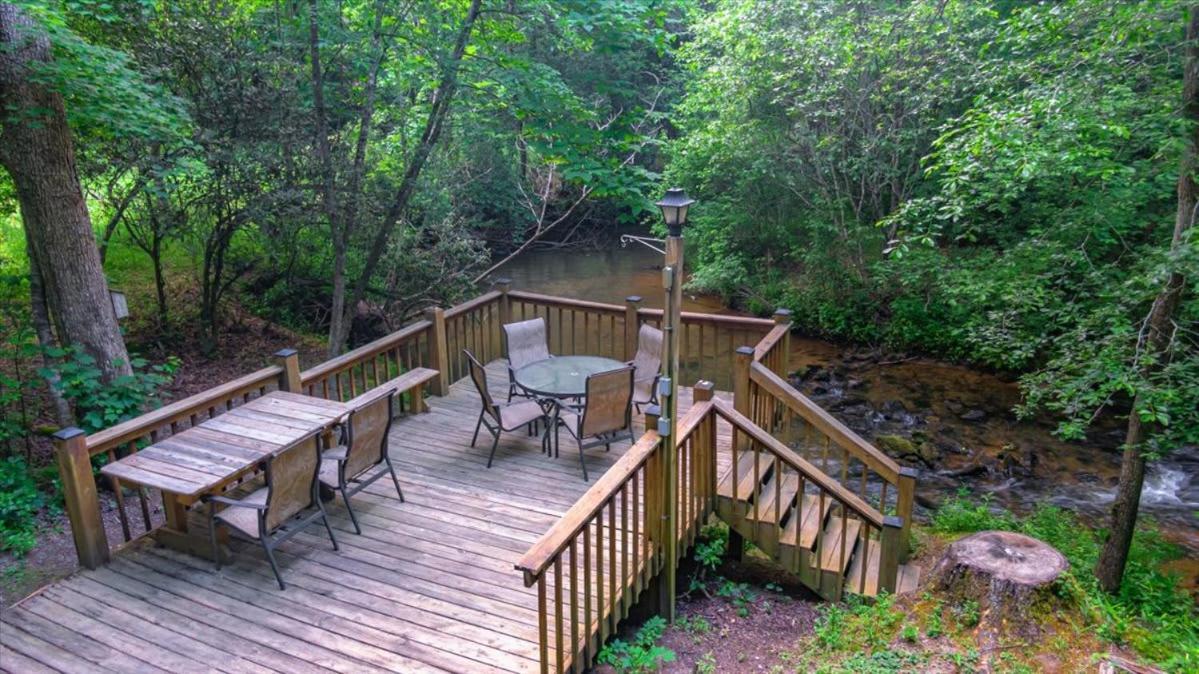 Waterfront Mountain Cabin With Hot Tub Villa Blue Ridge Kültér fotó