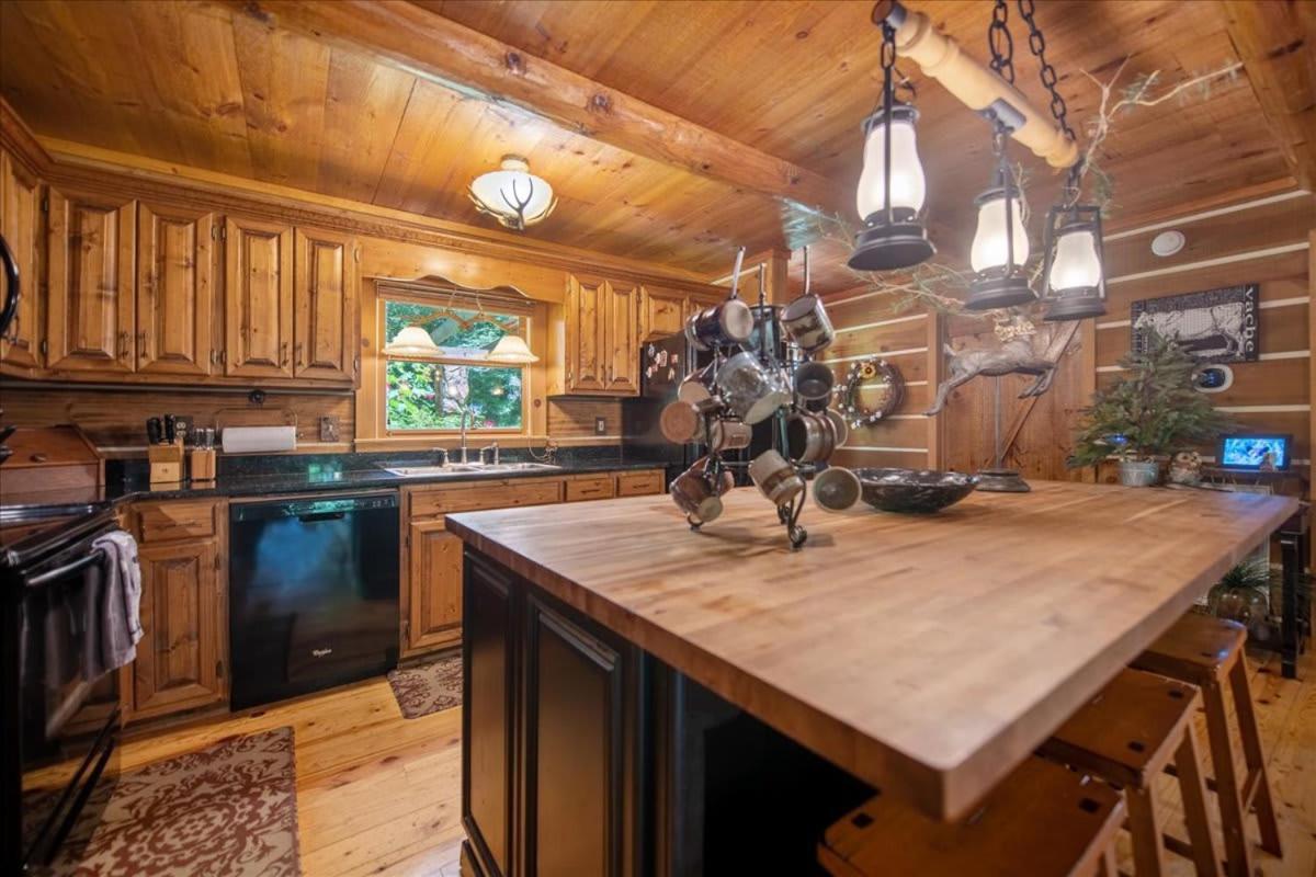 Waterfront Mountain Cabin With Hot Tub Villa Blue Ridge Kültér fotó