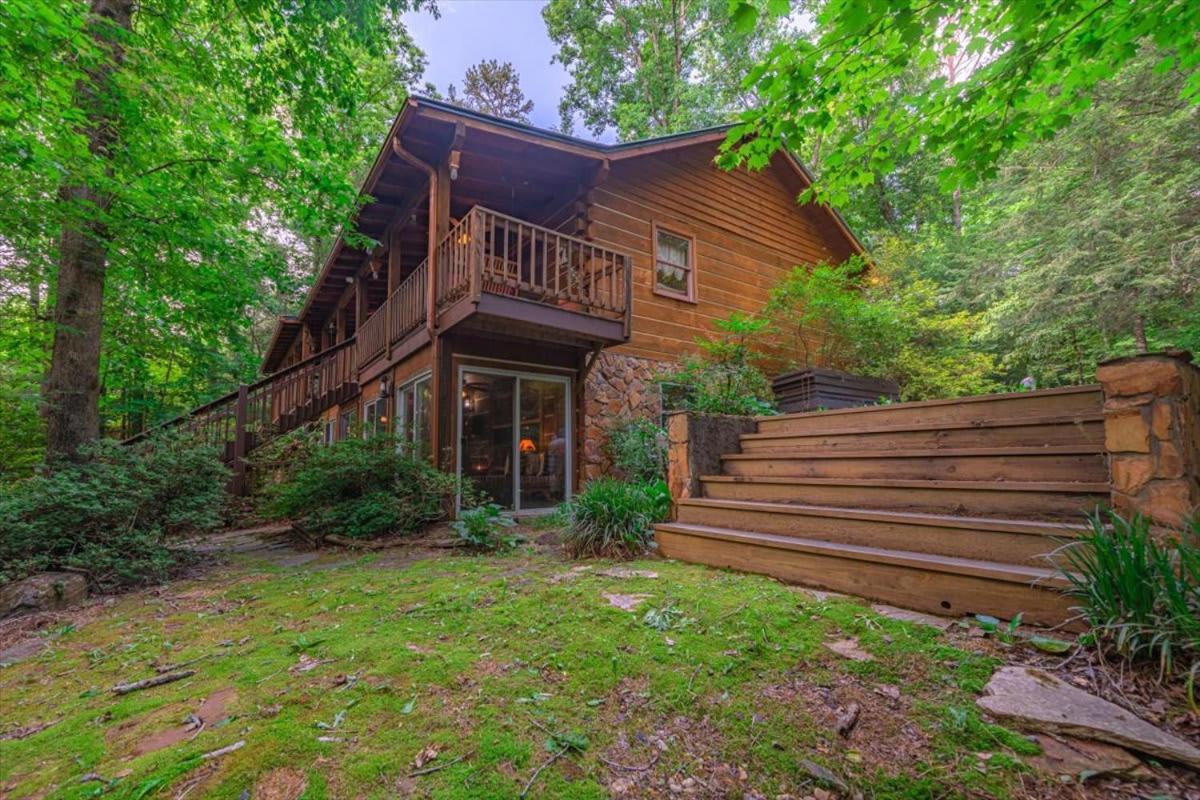 Waterfront Mountain Cabin With Hot Tub Villa Blue Ridge Kültér fotó