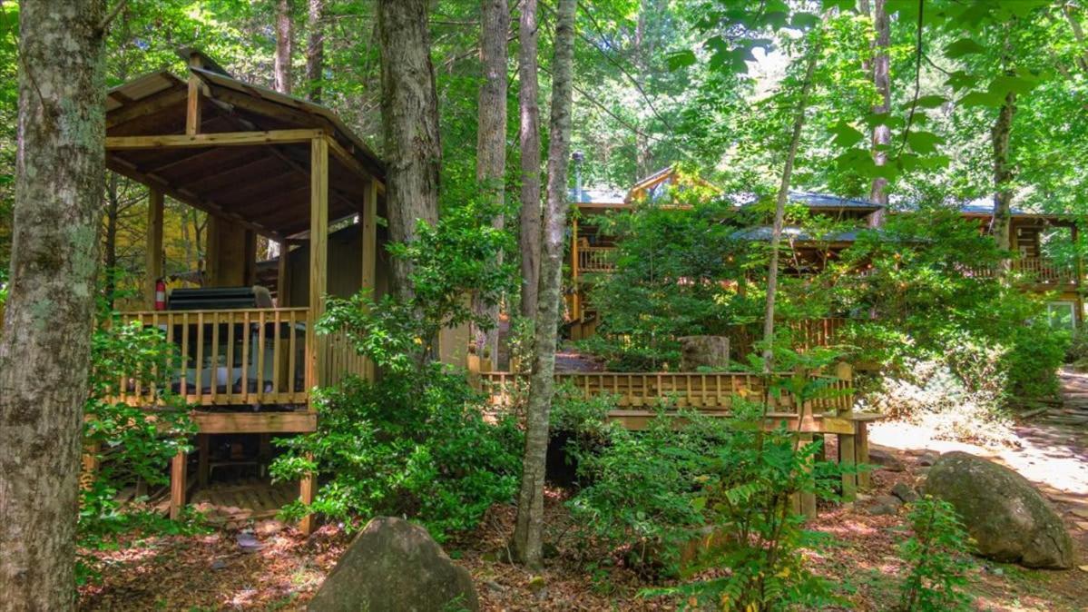 Waterfront Mountain Cabin With Hot Tub Villa Blue Ridge Kültér fotó