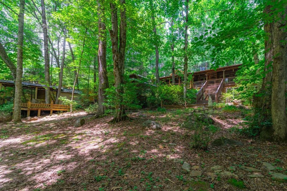 Waterfront Mountain Cabin With Hot Tub Villa Blue Ridge Kültér fotó