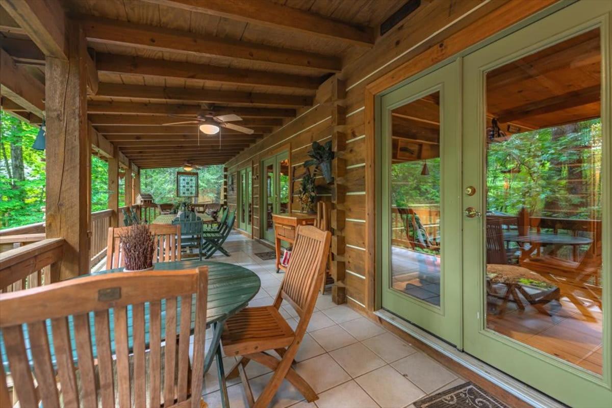 Waterfront Mountain Cabin With Hot Tub Villa Blue Ridge Kültér fotó