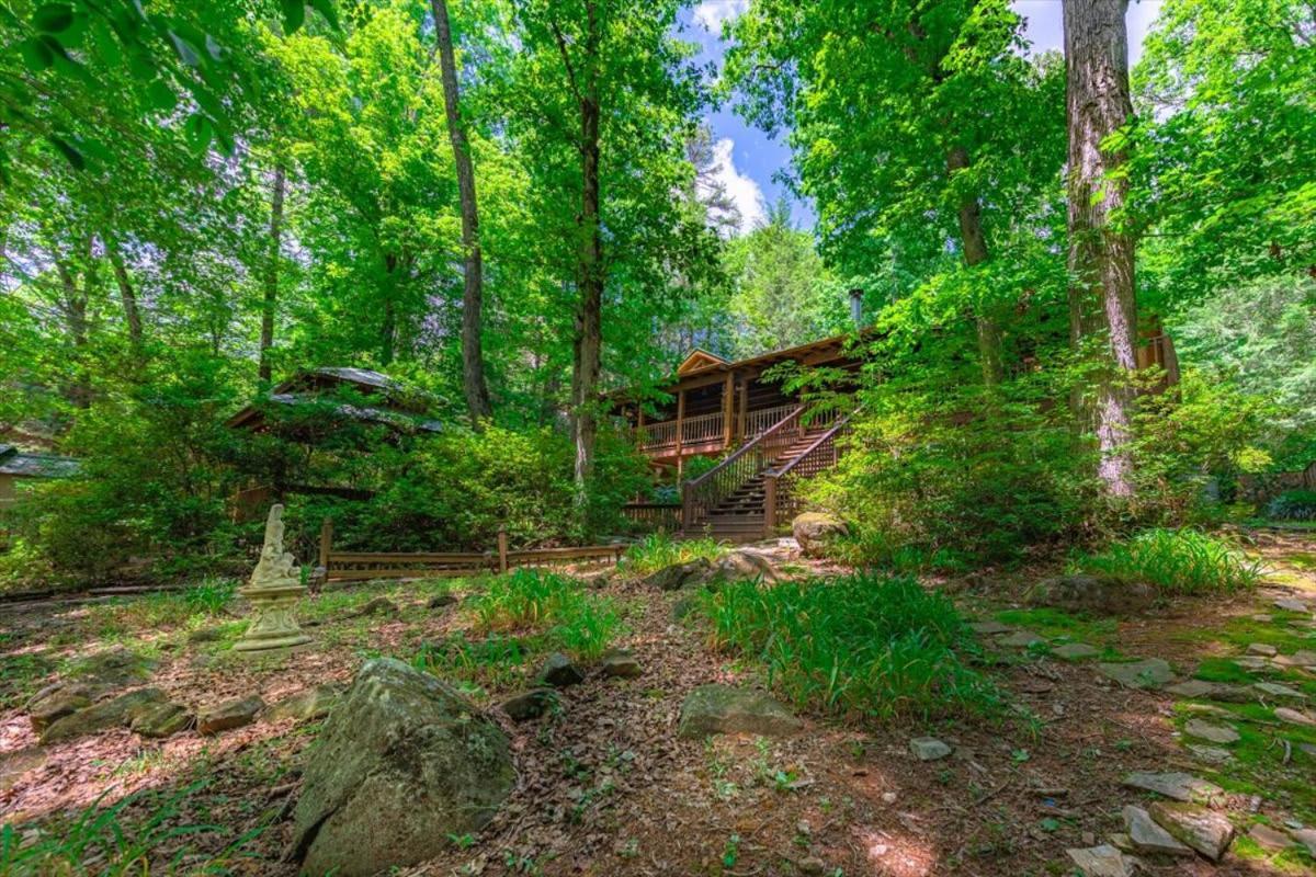 Waterfront Mountain Cabin With Hot Tub Villa Blue Ridge Kültér fotó
