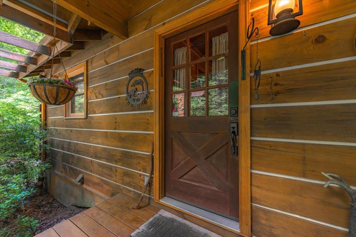 Waterfront Mountain Cabin With Hot Tub Villa Blue Ridge Kültér fotó